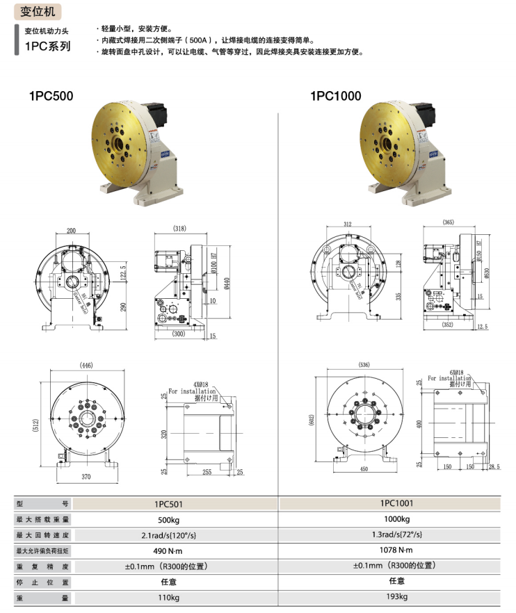 FD-V210焊接機(jī)器人對(duì)應(yīng)變位機(jī)介紹3